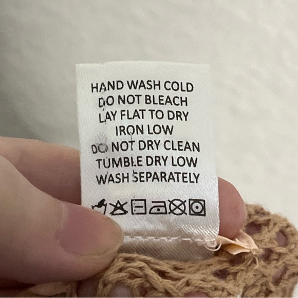 Camila Coelho Tan Swim Coverup Sao Paolo Adjustable Wrap Skirt Revolve Beachy XS - Picture 12 of 13